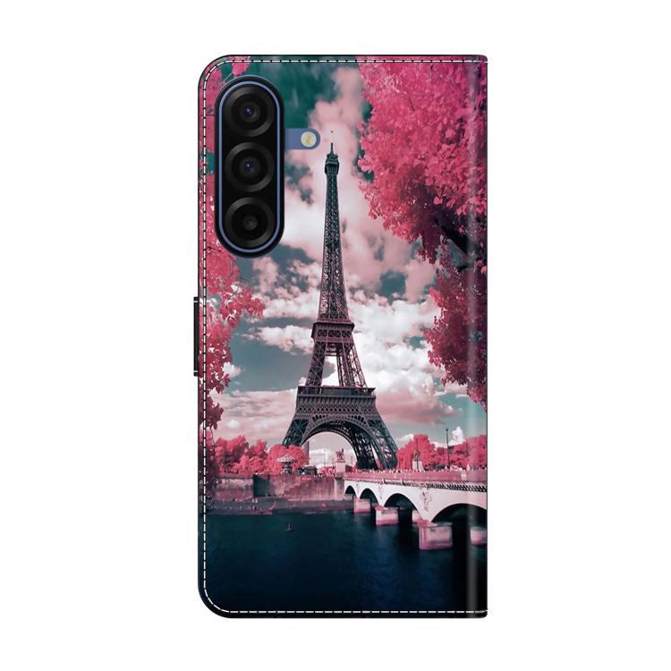 For Samsung Galaxy A17 / A26 5G Crystal-Like Painted Vegan Leather Phone Case