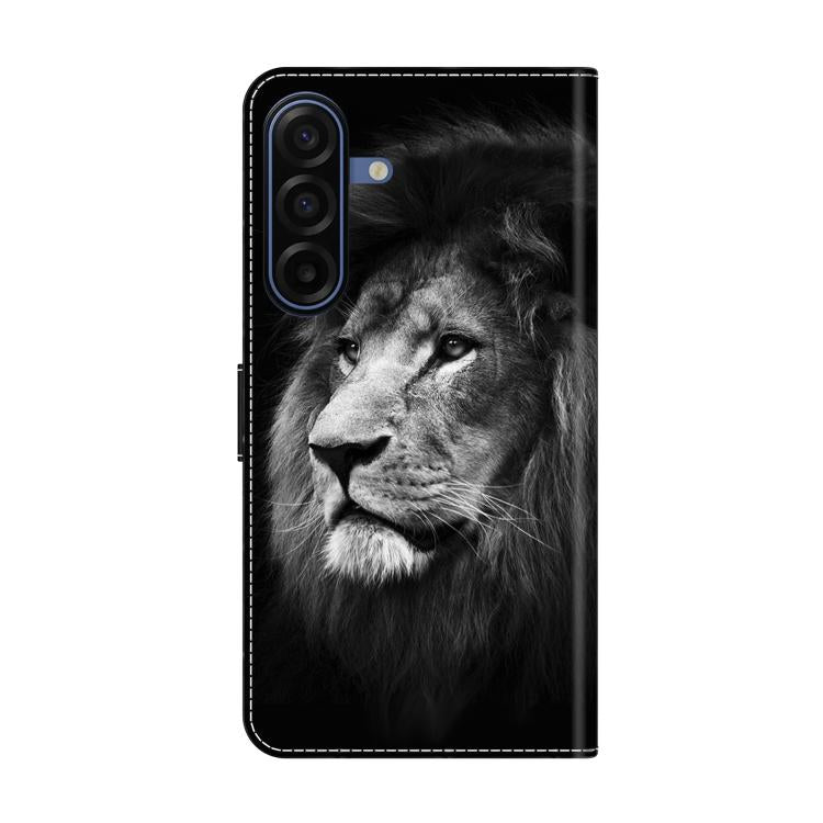 For Samsung Galaxy A17 / A26 5G Crystal-Like Painted Vegan Leather Phone Case