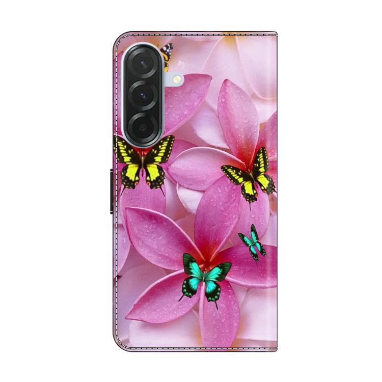 For Samsung Galaxy A36 / A56 5G Crystal-Like Painted Vegan Leather Phone Case
