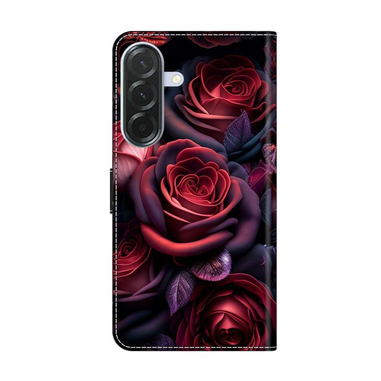 For Samsung Galaxy A36 / A56 5G Crystal-Like Painted Vegan Leather Phone Case