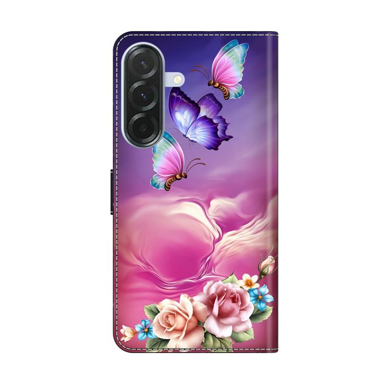 For Samsung Galaxy A36 / A56 5G Crystal-Like Painted Vegan Leather Phone Case