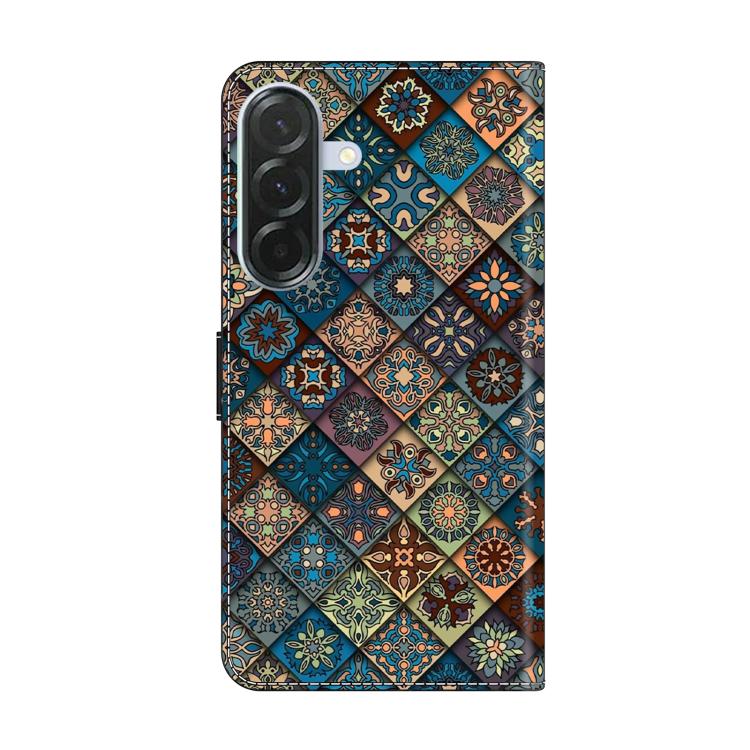 For Samsung Galaxy A36 / A56 5G Crystal-Like Painted Vegan Leather Phone Case