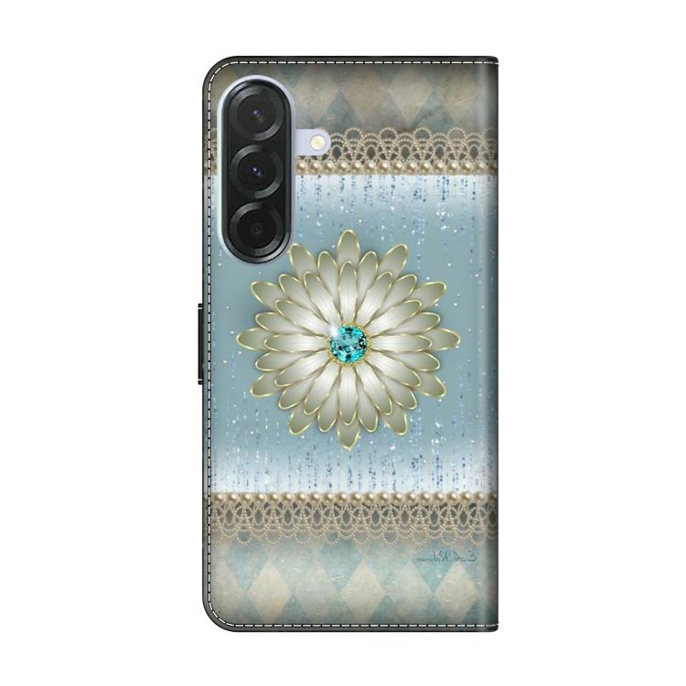 For Samsung Galaxy A36 / A56 5G Crystal-Like Painted Vegan Leather Phone Case