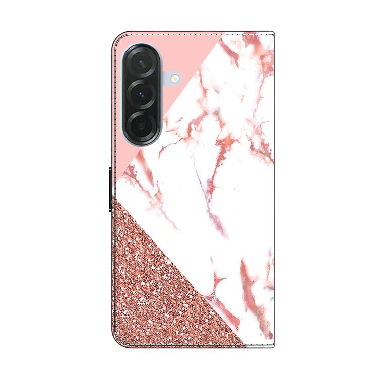 For Samsung Galaxy A36 / A56 5G Crystal-Like Painted Vegan Leather Phone Case
