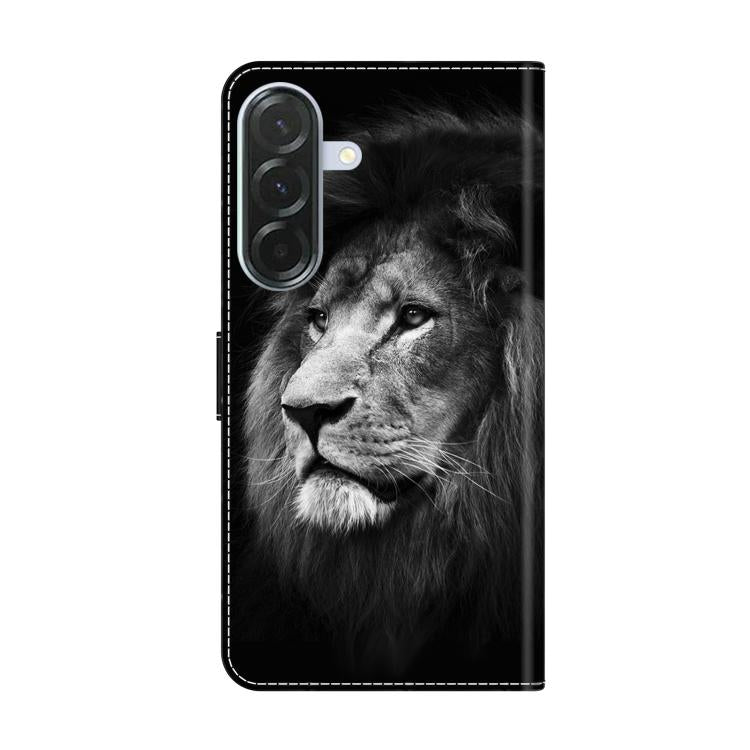 For Samsung Galaxy A36 / A56 5G Crystal-Like Painted Vegan Leather Phone Case