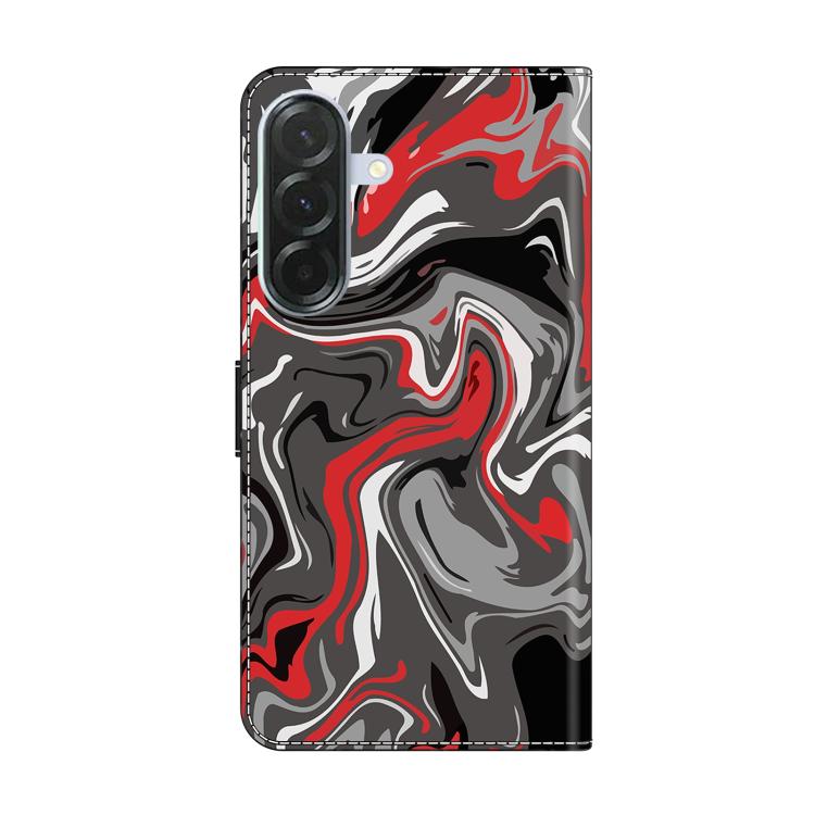 For Samsung Galaxy A36 / A56 5G Crystal-Like Painted Vegan Leather Phone Case