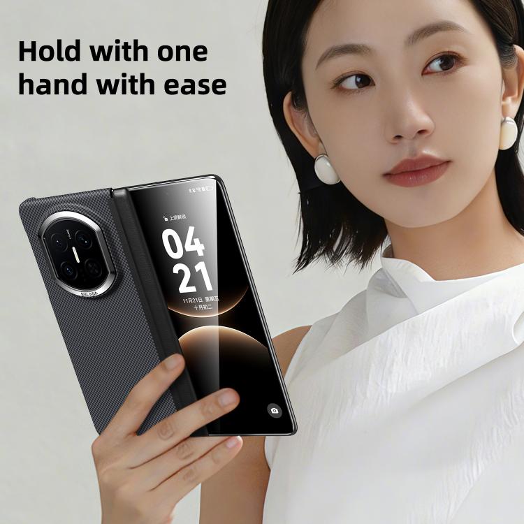 For Huawei Mate X6 SULADA Kevlar Grid Patterned Skin Feel Phone Case
