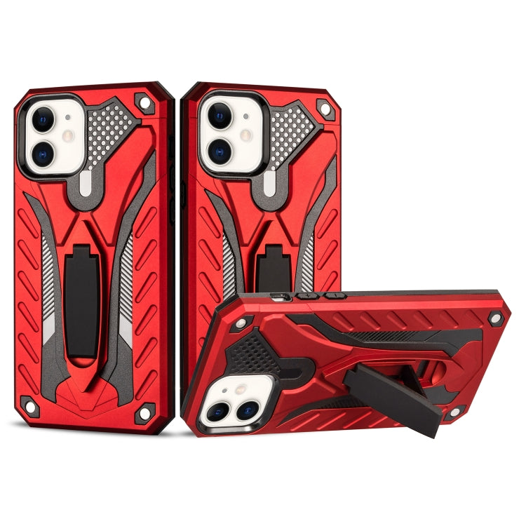 For iPhone 12 mini Shockproof TPU + PC Protective Case with Holder