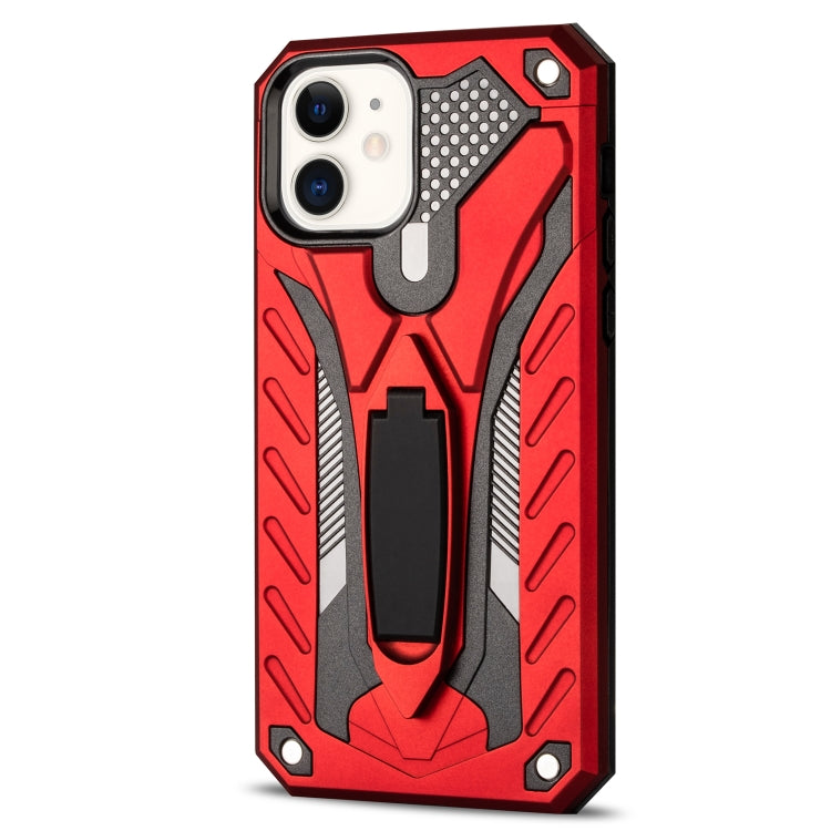 For iPhone 12 mini Shockproof TPU + PC Protective Case with Holder