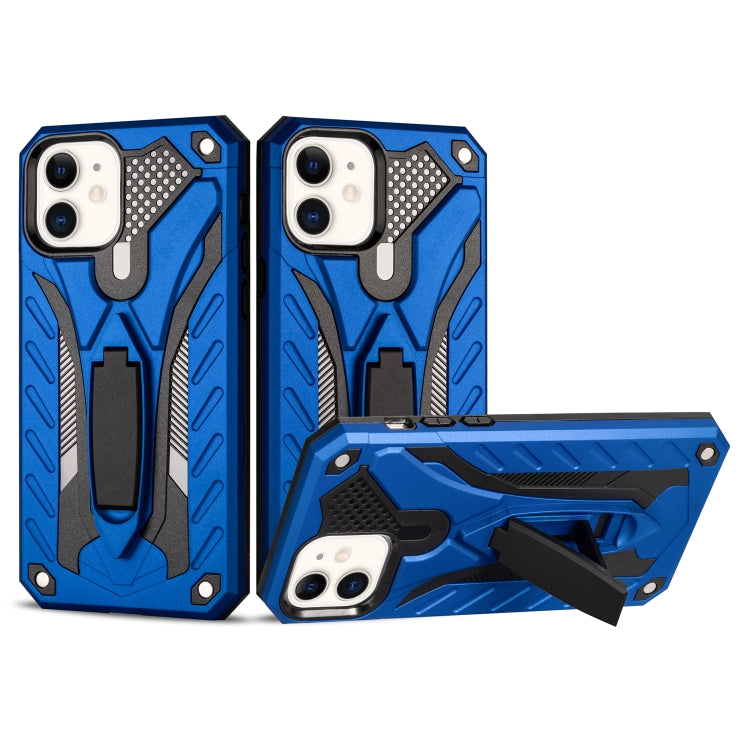 For iPhone 12 mini Shockproof TPU + PC Protective Case with Holder