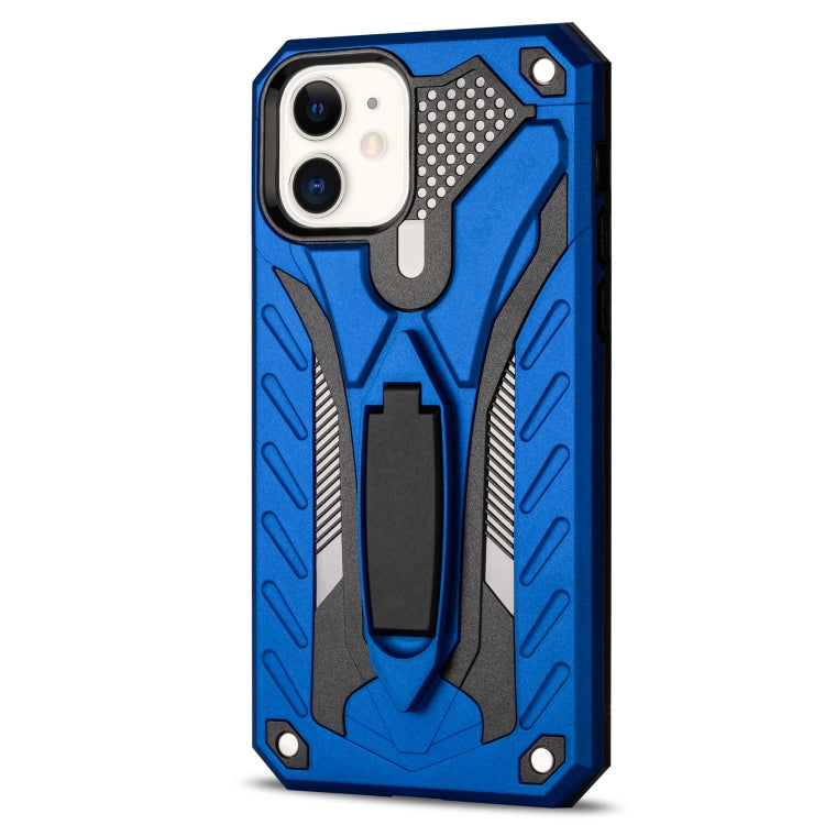 For iPhone 12 mini Shockproof TPU + PC Protective Case with Holder