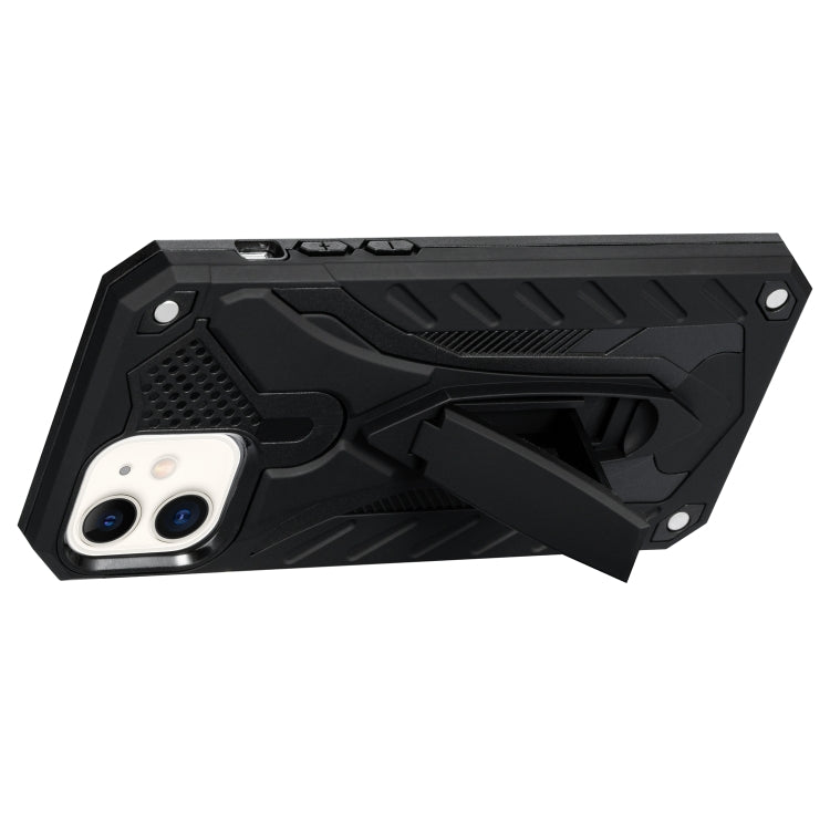 For iPhone 12 mini Shockproof TPU + PC Protective Case with Holder