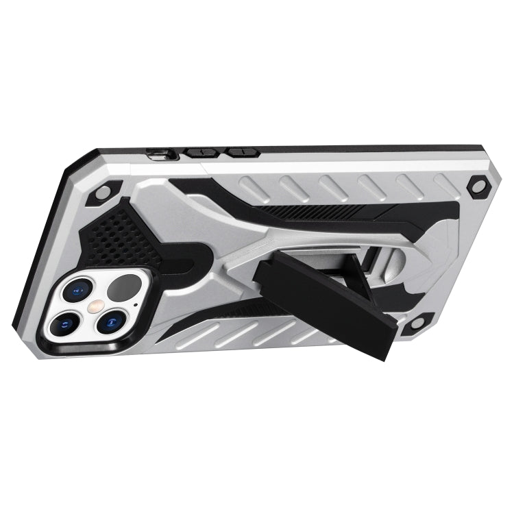 For iPhone 12 / 12 Pro Shockproof TPU + PC Protective Case with Holder