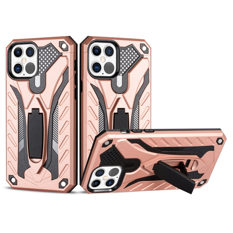 For iPhone 12 Pro Max Shockproof TPU + PC Protective Case with Holder