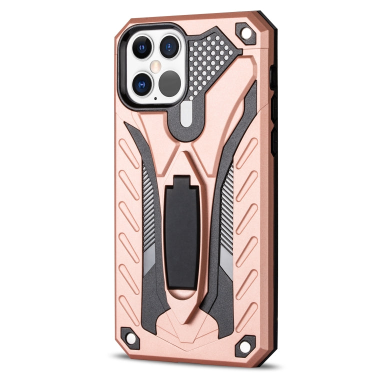 For iPhone 12 Pro Max Shockproof TPU + PC Protective Case with Holder