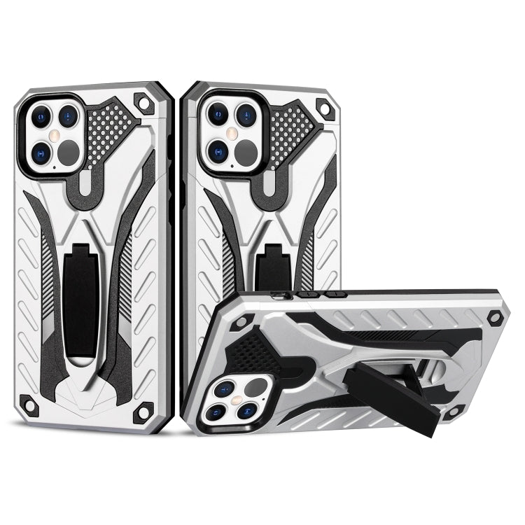 For iPhone 12 Pro Max Shockproof TPU + PC Protective Case with Holder