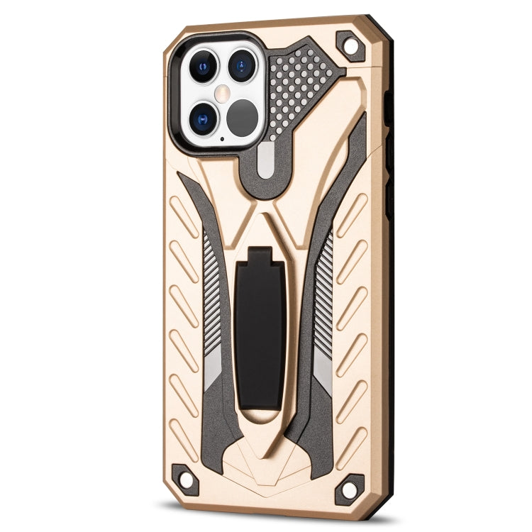 For iPhone 12 Pro Max Shockproof TPU + PC Protective Case with Holder