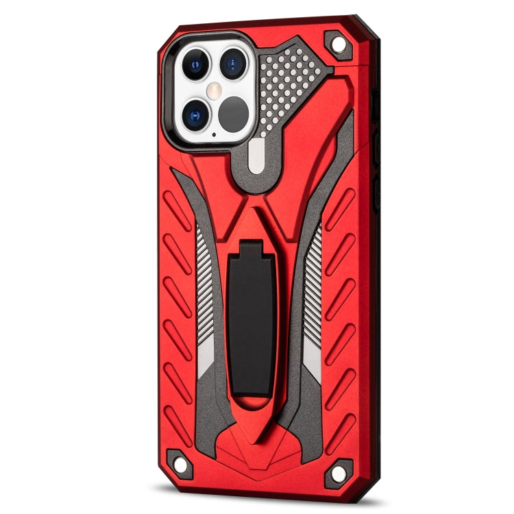 For iPhone 12 Pro Max Shockproof TPU + PC Protective Case with Holder