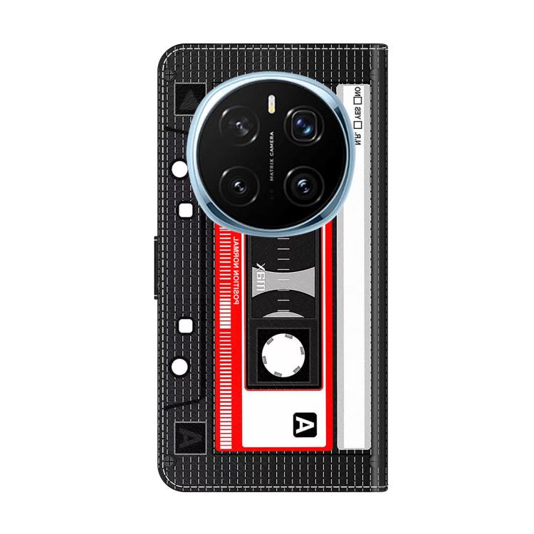 For Honor Magic7 Pro Crystal-Like Painted Vegan Leather Phone Case