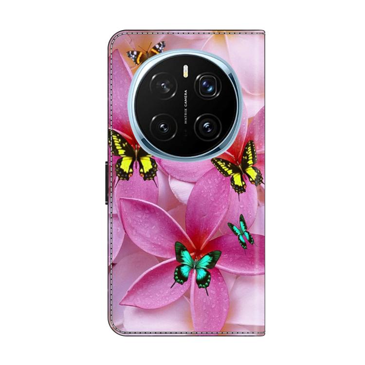 For Honor Magic7 Pro Crystal-Like Painted Vegan Leather Phone Case