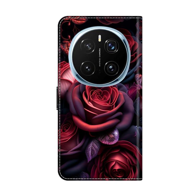 For Honor Magic7 Pro Crystal-Like Painted Vegan Leather Phone Case