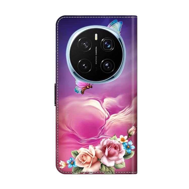 For Honor Magic7 Pro Crystal-Like Painted Vegan Leather Phone Case