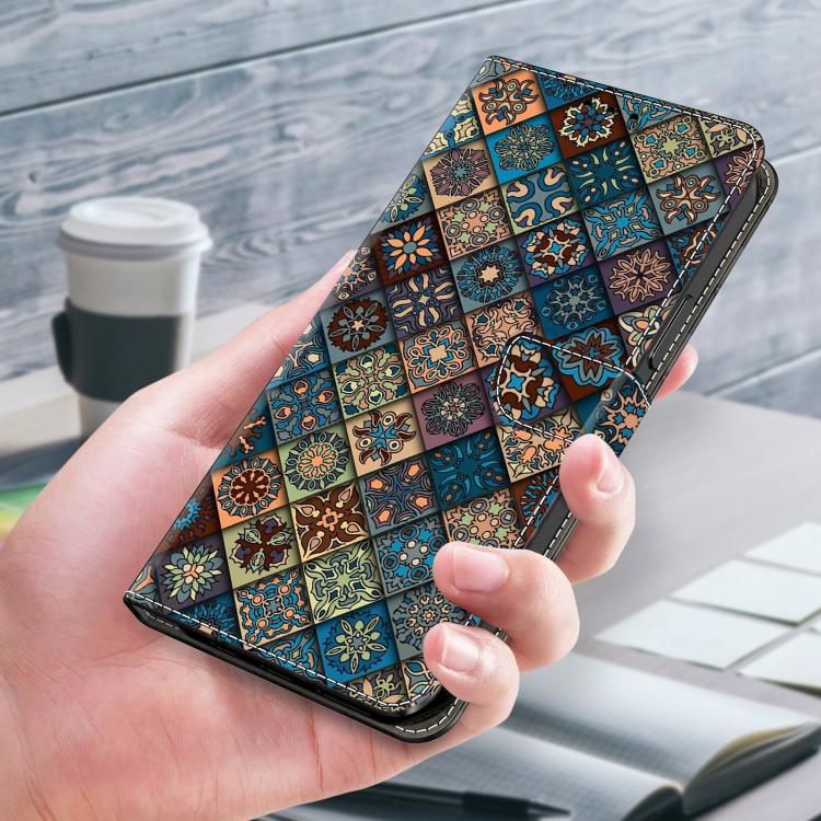 For Honor Magic7 Pro Crystal-Like Painted Vegan Leather Phone Case