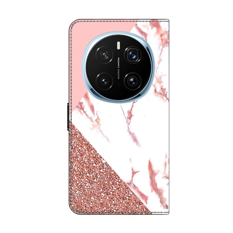 For Honor Magic7 Pro Crystal-Like Painted Vegan Leather Phone Case