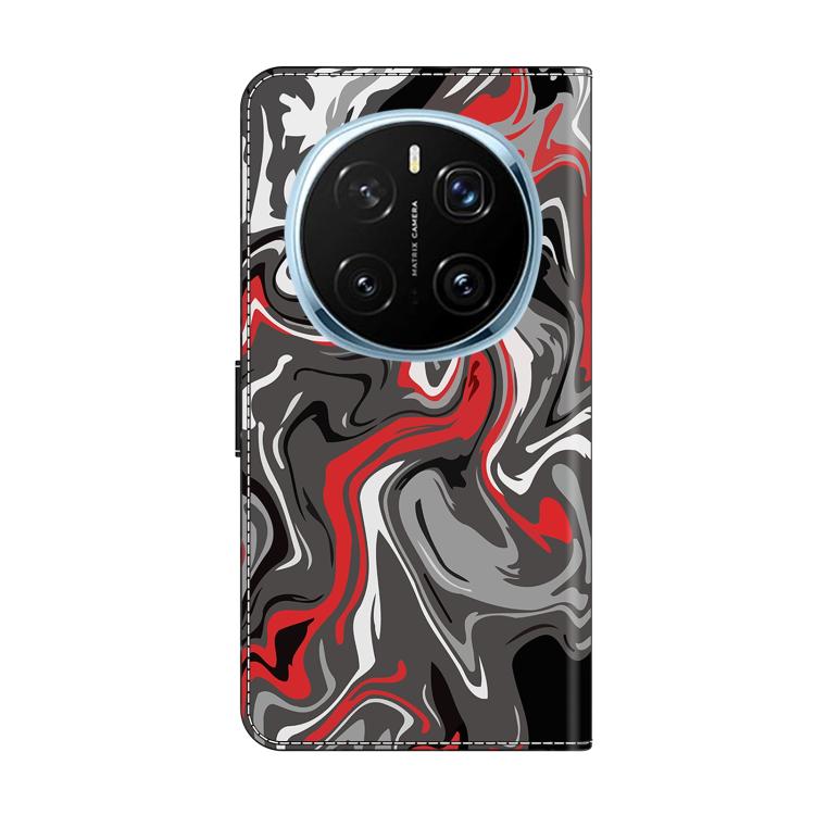 For Honor Magic7 Pro Crystal-Like Painted Vegan Leather Phone Case