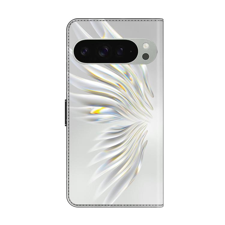 For Google Pixel 9 Pro Crystal-Like Painted Vegan Leather Phone Case