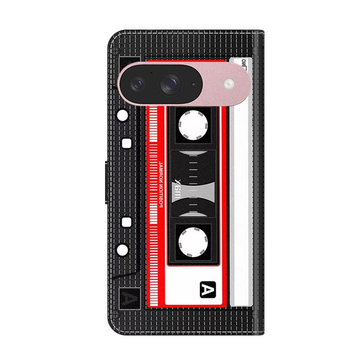 For Google Pixel 9 Crystal-Like Painted Vegan Leather Phone Case