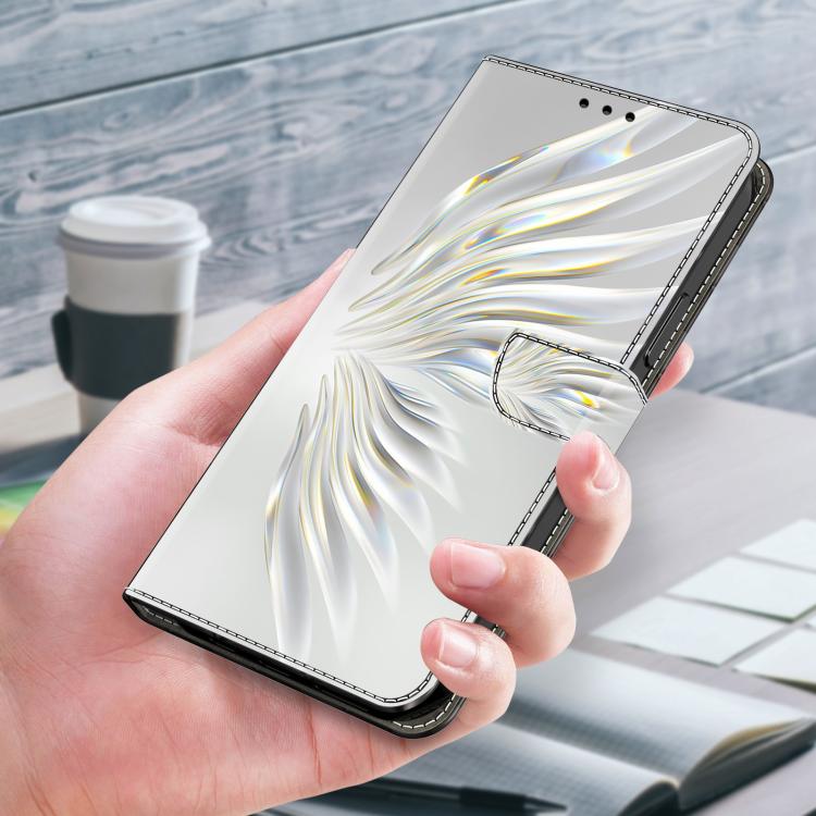 For Google Pixel 9 Crystal-Like Painted Vegan Leather Phone Case
