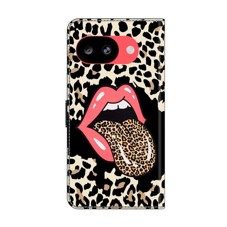 For Google Pixel 10a Crystal-Like Painted Vegan Leather Phone Case