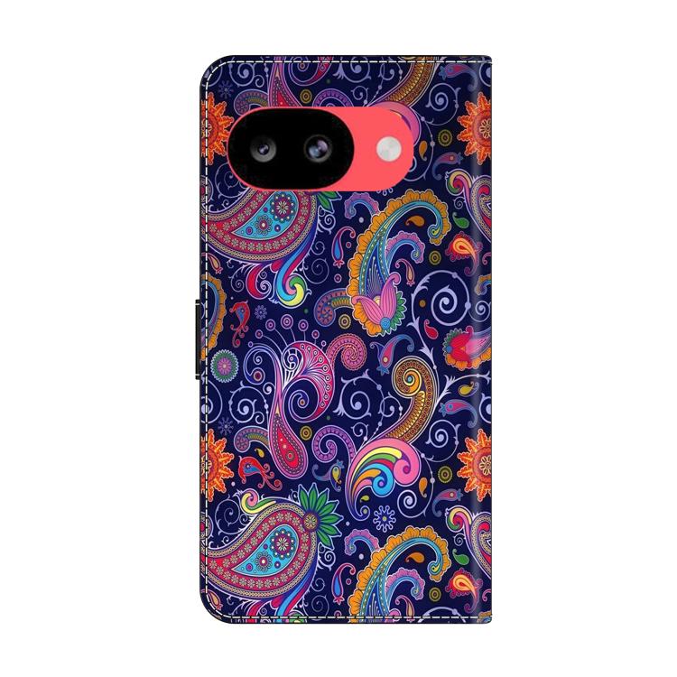 For Google Pixel 10a Crystal-Like Painted Vegan Leather Phone Case