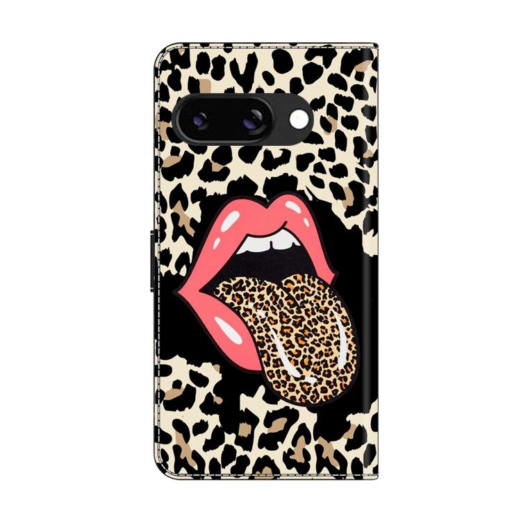 For Google Pixel 9a Crystal-Like Painted Vegan Leather Phone Case