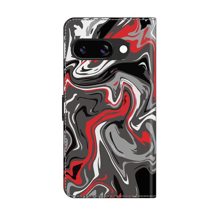 For Google Pixel 9a Crystal-Like Painted Vegan Leather Phone Case
