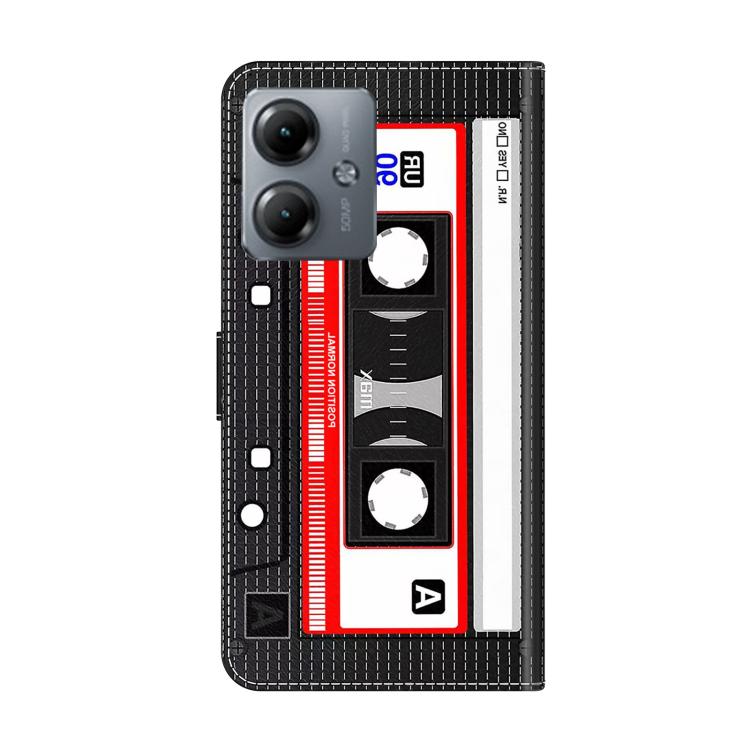 For Motorola Moto G14 Crystal-Like Painted Vegan Leather Phone Case