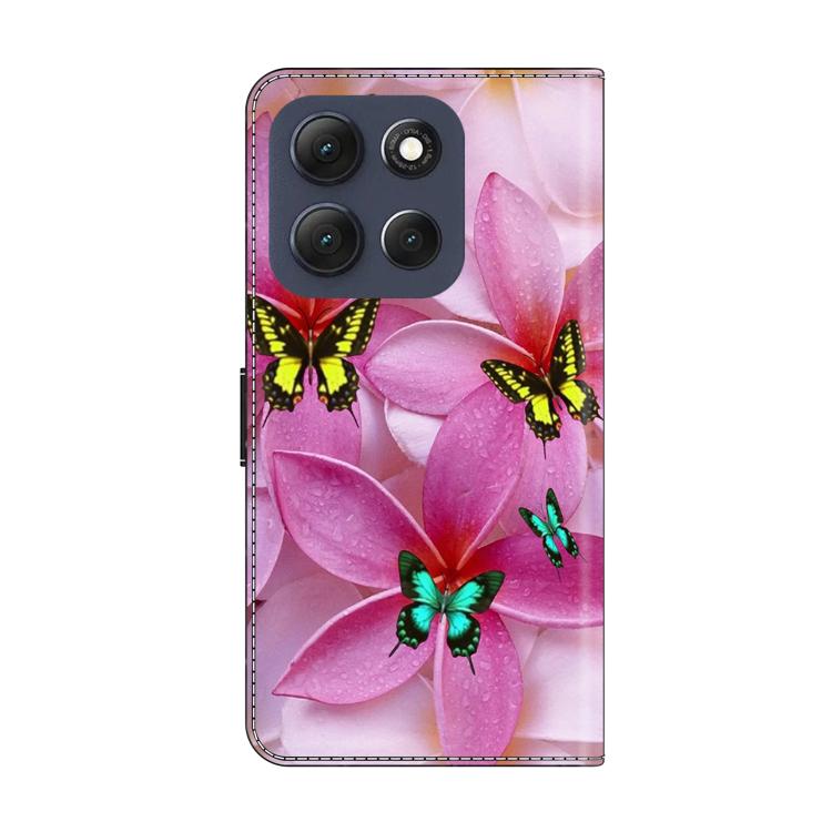 For Motorola Moto G56 5G Crystal-Like Painted Vegan Leather Phone Case