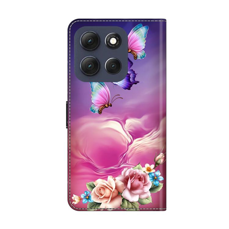 For Motorola Moto G56 5G Crystal-Like Painted Vegan Leather Phone Case