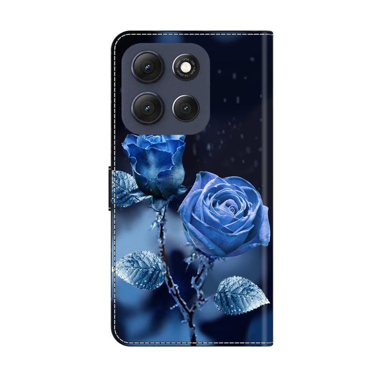 For Motorola Moto G56 5G Crystal-Like Painted Vegan Leather Phone Case