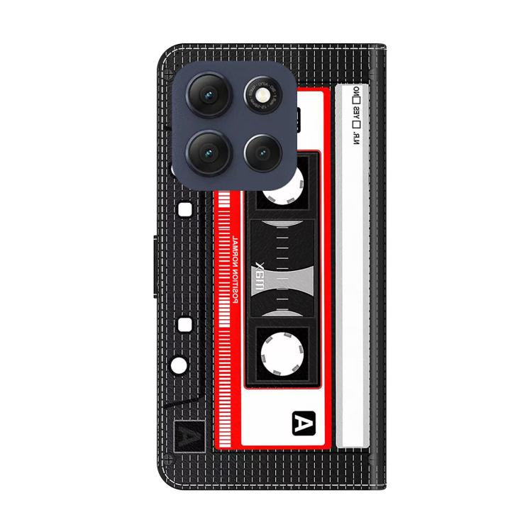 For Motorola Moto G86 5G Crystal-Like Painted Vegan Leather Phone Case
