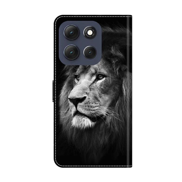 For Motorola Moto G86 5G Crystal-Like Painted Vegan Leather Phone Case