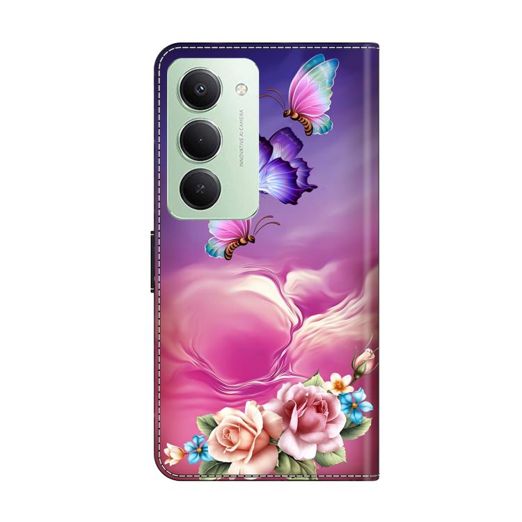 For Redmi 15 5G Global / 4G SEA 169.5mm Crystal-Like Painted Vegan Leather Phone Case