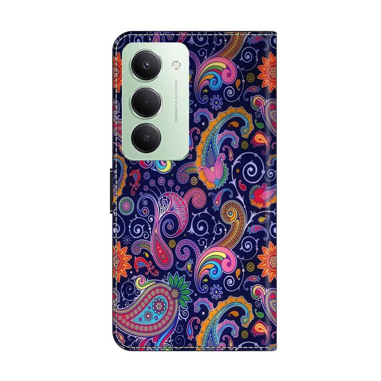 For Redmi 15 5G Global / 4G SEA 169.5mm Crystal-Like Painted Vegan Leather Phone Case