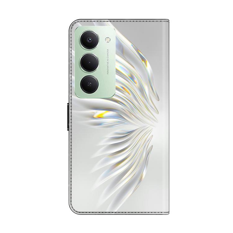 For Redmi 15 5G Global / 4G SEA 169.5mm Crystal-Like Painted Vegan Leather Phone Case