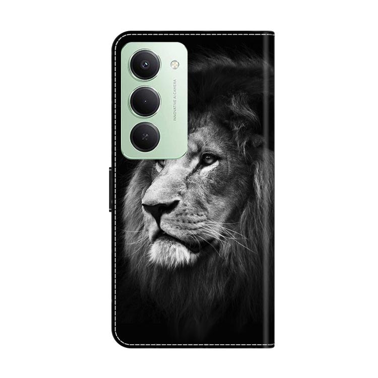 For Redmi 15 5G Global / 4G SEA 169.5mm Crystal-Like Painted Vegan Leather Phone Case
