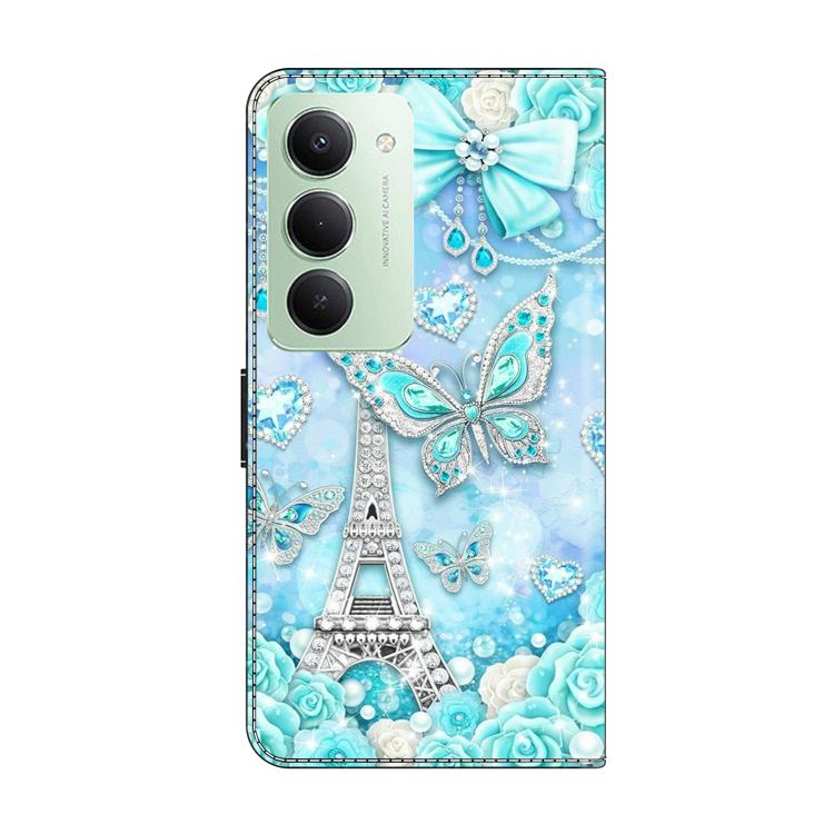 For Redmi 15 5G Global / 4G SEA 169.5mm Crystal-Like Painted Vegan Leather Phone Case