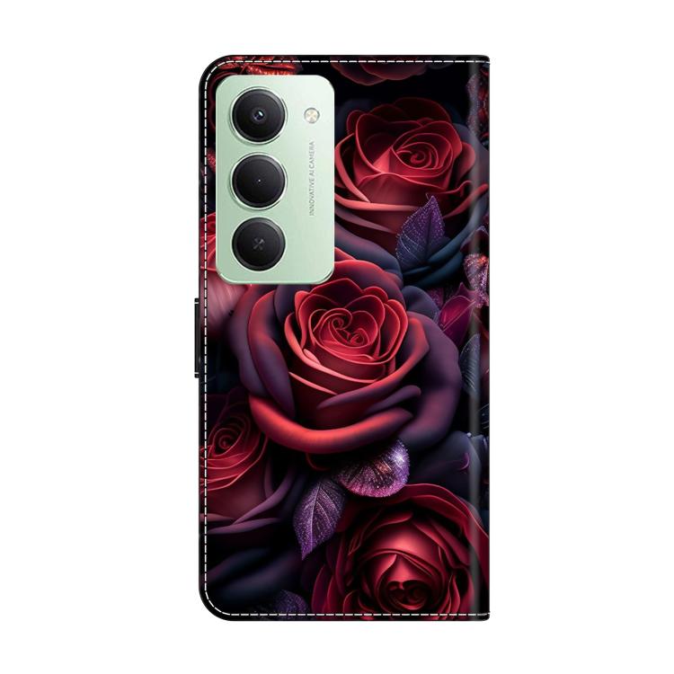 For Redmi 15 5G / 4G EU 171mm Crystal-Like Painted Vegan Leather Phone Case