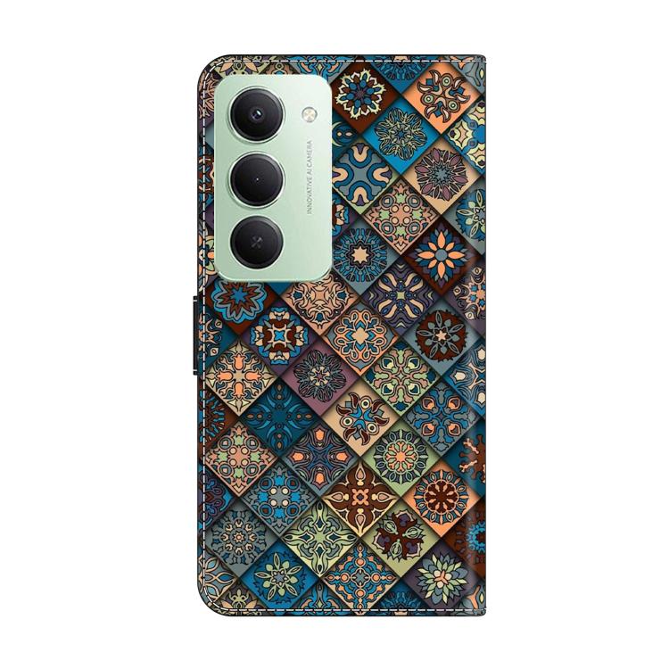 For Redmi 15 5G / 4G EU 171mm Crystal-Like Painted Vegan Leather Phone Case