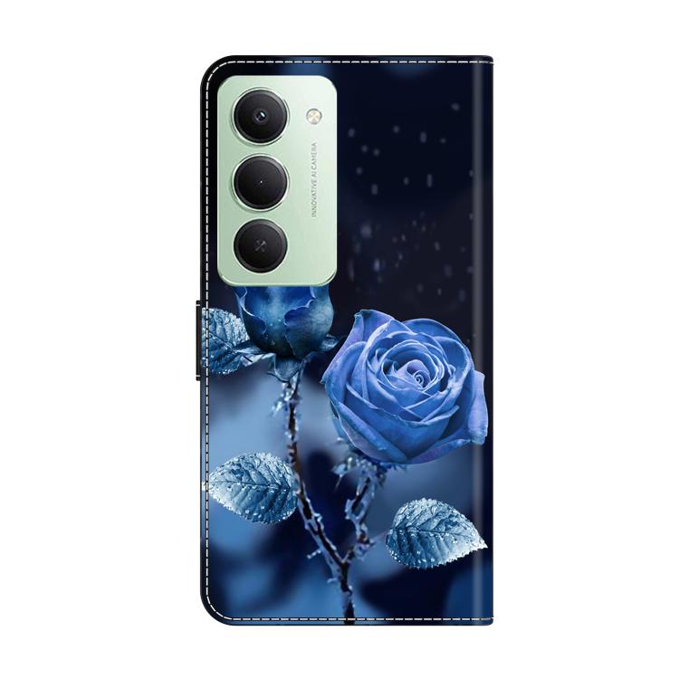 For Redmi 15 5G / 4G EU 171mm Crystal-Like Painted Vegan Leather Phone Case